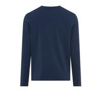 Langarmshirt BOSS ORANGE "TChark", Herren, Gr. XL, open blau464, Web, Obermaterial: 96% Baumwolle, 4% Elasthan, regular fit normal, Rundhals, eingesetzt abgesteppte Kante, Shirts Langarmshirt, Rundhal