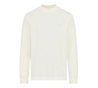 Langarmshirt BOSS ORANGE "Te explorer", Herren, Gr. S, beige (natural106), Single Jersey, Obermaterial: 100% Baumwolle, unifarben, Basic normal, Rundhals, Bündchen, Shirts, Rundhalsausschnitt, Saum- u