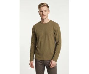 Langarmshirt BOSS ORANGE "Tempesto", Herren, Gr. 3XL, open grün342, Single Jersey, Obermaterial: 82% Baumwolle, 12% Polyamid, 6% Elasthan, regular fit normal, Rundhals, Shirts Langarmshirt, mit BOSS-S