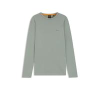 Langarmshirt BOSS ORANGE "Tempesto", Herren, Gr. XXL, open grün351, Single Jersey, Obermaterial: 82% Baumwolle, 12% Polyamid, 6% Elasthan, casual, regular fit hüftlang, Rundhals, Langarm, Shirts, mit