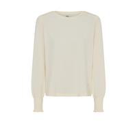 Brax Damen Langarmshirt Style CAITLIN L soft ecru, cremeweiß, Gr. 34