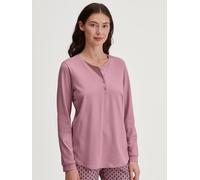 Calida Langarmshirt Damen – 100% Baumwolle – pflegeleicht – Lila – Größe M