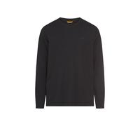 Langarmshirt CAMEL ACTIVE, Damen, Gr. 3XL, asphalt, Obermaterial: 71% Baumwolle, 25% Polyester, 4% Elasthan, unifarben, regular fit taillenbedeckt, Rundhals, gerader Abschluss, Shirts Langarmshirt (46