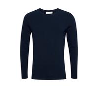 Langarmshirt CASUAL FRIDAY "Langarmshirt CFTheo", Herren, Gr. S, blau (navy blazer), Obermaterial: 95% Baumwolle CO. 5% Elasthan EL., Shirts Langarmshirt (27150723-S) navy blazer