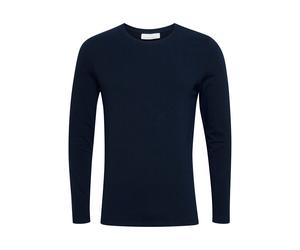 Langarmshirt CASUAL FRIDAY "Langarmshirt CFTheo", Herren, Gr. S, blau (navy blazer), Obermaterial: 95% Baumwolle CO. 5% Elasthan EL., Shirts Langarmshirt (27150723-S) navy blazer