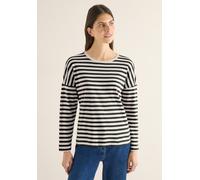 Cecil Damen Gestreiftes Shirt in Grün, Größe XL