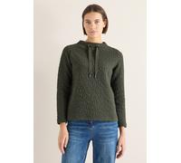 Damen Jacquard Funnel Neck Shirt
