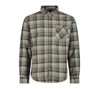 CMP MAN Shirt sage-antracite-ruggine (59ZT) 58