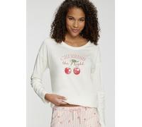LASCANA - Vivance Dreams VD Longsleeve ecru - Gr. - 44/46