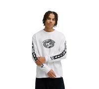 Langarmshirt DC SHOES "DC Echo", Herren, Gr. S, weiß, Obermaterial: 75% Baumwolle, 25% Baumwolle., Shirts Langarmshirt (85612335-S) weiß