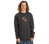 Langarmshirt DC SHOES "Hi Rolling Hls", Herren, Gr. L, schwarz, 75% Baumwolle, 25% Baumwolle, Shirts Langarmshirt (77203003-L) schwarz