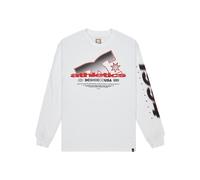 Langarmshirt DC SHOES "Slathletic Hls", Herren, Gr. S, weiß, Obermaterial: 75% Baumwolle, 25% Baumwolle., Shirts Langarmshirt (93686448-S) weiß
