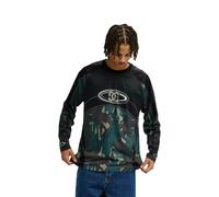 Langarmshirt DC SHOES "Sylem 2", Herren, Gr. S, grün (classic camo), Obermaterial: 100% Polyester., Shirts Langarmshirt (48795719-S) classic camo