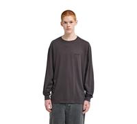 Langarmshirt ELEMENT "Lowcase Pigment", Herren, Gr. XS, off schwarz, 100% Baumwolle, Shirts Shirt Langarmshirt (51755429-XS) off schwarz