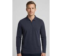 Langarmshirt FYNCH-HATTON, Damen, Gr. L, navy, Web, Obermaterial: 100% Baumwolle, unifarben, normal hüftbedeckend, Rundhals, Shirts Langarmshirt, mit Zipper und Hemdkragen (13008508-L) navy