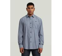 G-STAR Bristum 2.0 Slim Hemd Mehrfarbig M salute slub stripe D23553-E349-H968-M