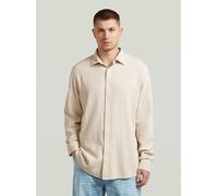 G-Star - Clean Regular Shirt l\s whitebait - Gr. - L