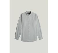 Langarmshirt G-STAR "Clean Regular Hemd", Herren, Gr. M, keian gd, Obermaterial: 58% Baumwolle, 22% Polyester, 20% Baumwolle, Shirts Langarmshirt (86169006-M) keian gd