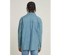 Langarmshirt G-STAR "Long Pocket Boxy Fit", Damen, Gr. M, faded breeze, Obermaterial: 100% Baumwolle, Shirts Langarmshirt (78559847-M) faded breeze