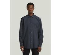 Langarmshirt G-STAR "One Pocket Regular Hemd", Damen, Gr. S, india ink bold stripe, Obermaterial: 100% Baumwolle, Shirts Langarmshirt (13917029-S) india ink bold stripe