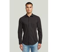 G-star Uniform Slim Langarmhemd 2XL Dark Black