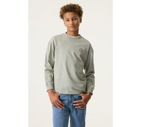 Langarmshirt GARCIA, Jungen, Gr. 164/170, desert sage, Jersey, Obermaterial: 100% Baumwolle, bedruckt, regular fit normal, Rundhals, Rippbündchen, Shirts Langarmshirt, mit Print for BOYS (98610032-164