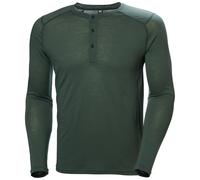 Langarmshirt Helly Hansen Durawool Henley Grün 2XL