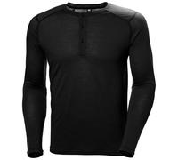 Langarmshirt Helly Hansen Durawool Henley Schwarz 2XL
