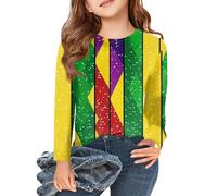 Langarmshirt Herren Baumwolle Sport Langarm Rückenfreies Summer 2000er Basic Top Mädchen 2000s Babydoll Cartoon Spring Cute Shoulder T Shirt Jungen 164 Gelb