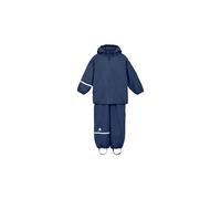 Langarmshirt & Hose CELAVI "Regenjacke CERainwear", Mädchen, Gr. 100, blau (oceania), Obermaterial: 100% Polyester PES., KOB Set-Artikel (77315933-100) oceania