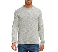 Langarmshirt INDICODE "INVitus", Herren, Gr. M, charcoal, Single Jersey, Obermaterial: 75% Baumwolle, 25% Polyester, unifarben, regular fit, Rundhals, Shirts Langarmshirt (90568116-M) charcoal