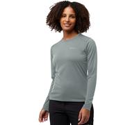 Jack Wolfskin Damen Vonnan Ls W T-Shirt, Slate Green, L EU