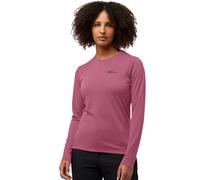 Jack Wolfskin Langarmshirt Vonnan LS T W Damen 100% Polyester Raisin Größe L (EU)