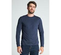 Langarmshirt JOCKEY "American T-Shirt", Damen, Gr. XXL, blau (navy), Jersey, Obermaterial: 100% Baumwolle, unifarben, bequem hüftbedeckend, Rundhals, Shirts Langarmshirt, lockere Passform, lange Ärmel