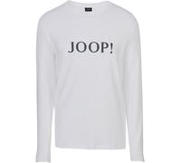 JOOP! Herren Langarmshirt mit Logoprint - Comfort, Mix and Match, Rundhals, Cotton Stretch Weiß 2XL