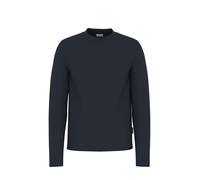 Langarmshirt JOOP JEANS "Cedric", Herren, Gr. XXL, dunkelblau, Single Jersey, Obermaterial: 95% Baumwolle, 5% Elasthan, unifarben, normal, Rundhals, Shirts Langarmshirt (89881757-XXL) dunkelblau