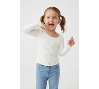 KIDS ONLY Longsleeve "Gea" in Creme - Größe 134/140 | Kinder Longsleeves