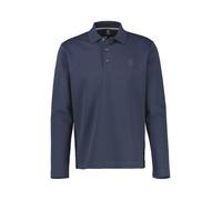 Langarmshirt LERROS "LERROS Langarm-Poloshirt, sportiv und modisch", Herren, Gr. S, classic navy, 85% Baumwolle, 13% Polyester, 2% Elasthan, Shirts Langarmshirt (68408164-S)