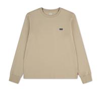 Langarmshirt LEVI'S KIDS "LVB LS GRAPHIC TEE SHIRT", Jungen, Gr. 16 (176), beige (fields of rye), Single Jersey, Obermaterial: 100% Baumwolle, regular fit normal, Rundhals, gerader Abschluss, Shirts L