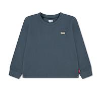 Langarmshirt LEVI'S KIDS "LVB LS GRAPHIC TEE SHIRT", Jungen, Gr. 18M (86), blau (schwarz slate), Jersey, Obermaterial: 100% Baumwolle, unifarben, normal, Rundhals, Bündchen, Shirts Langarmshirt, aus B
