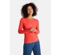 Langarmshirt LIEBLINGSSTÜCK "TaraL", Damen, Gr. L, 365, rot, 95% Baumwolle, 5% Elasthan, normal, Rundhals, Shirts Langarmshirt, mit Baumwoll-Anteil (67673056-L)