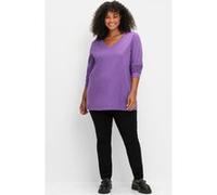 Sheego "Langarmshirt" 1 Stk. (41609905-52) lila