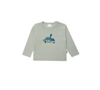 Langarmshirt LILIPUT "Dino", Mädchen, Gr. 62/68, grün (mint), 100% Baumwolle, bedruckt, normal, Rundhals, Shirts Langarmshirt, aus weichem Baumwoll-Material (46448121-62) mint