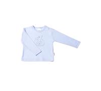 Langarmshirt LILIPUT "Polar Bär", Mädchen, Gr. 86/92, blau (hellblau), 100% Baumwolle, bedruckt, Rundhals, Shirts Langarmshirt, mit Druckknöpfen auf der Schulter (33355061-86) hellblau