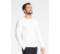 Lindbergh Lindbergh Blue Slim Fit T-Shirt Rundhals weiss, Einfarbig