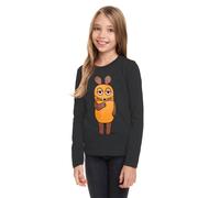 Langarmshirt LOGOSHIRT "Die Sendung mit der Maus - Die Maus", Jungen, Gr. 104, grau (dunkelgrau), 100% Baumwolle, bedruckt, unifarben, normal, Rundhals, Shirts Langarmshirt, mit coolem Print (61244221