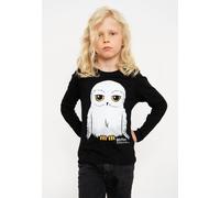 Langarmshirt LOGOSHIRT "Harry Potter - Hedwig" Gr. 152, schwarz Jungen Shirts (82427401-152) schwarz
