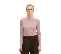 Langarmshirt MARC O'POLO "aus Organic Cotton-Qualität", Damen, Gr. M, mild rose, Obermaterial: 100% Baumwolle, unifarben, Basic, regular fit, U-Boot-Ausschnitt, normaler Saum, Shirts Langarmshirt (658