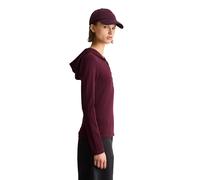 Langarmshirt MARC O'POLO DENIM "aus reiner Bio-Baumwolle", Damen, Gr. XXS, mahagony jam, Obermaterial: 100% Baumwolle, unifarben, Basic, slim fit, Shirts Langarmshirt (78787259-XXS) mahagony jam