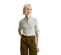 Langarmshirt MARC O'POLO DENIM "aus Rippjersey", Damen, Gr. L, stone melange, Obermaterial: 100% Baumwolle, unifarben, gerade, Shirts Langarmshirt (24821247-L) stone melange